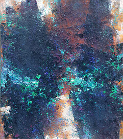苏谢伟作品《“自性”系列02》规格：145X165cm 2020年 布面油彩